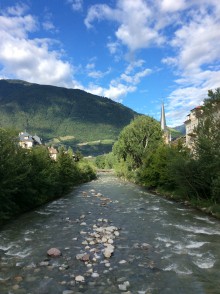 メラーノ(merano)の空。3日目。この日はアルディーノ(Aldino)に移動、クローネ(Krone)のみんなに会うよ~