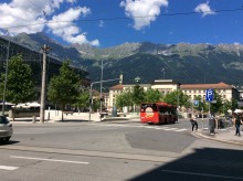 小さな町だけど、整然とした美しい街、オーストリア・インスブルック(Innsbruck)。